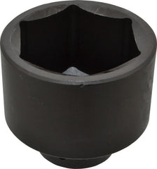 Proto - 1" Drive 3-1/2" Standard Impact Socket - 6 Points, 4-1/2" OAL - Exact Tooling