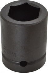 Proto - 1" Drive 33mm Standard Impact Socket - 6 Points, 2-7/16" OAL - Exact Tooling