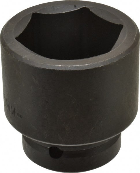 Proto - 1" Drive 55mm Standard Impact Socket - 6 Points, 3-7/64" OAL - Exact Tooling