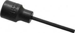 Proto - 3/8" Drive, 1/8" Impact Hex Bit Socket - 1-5/8" Bit Length, 2-23/32" OAL - Exact Tooling