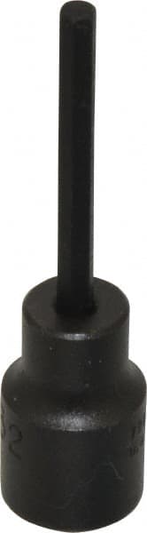 Proto - 3/8" Drive, 5/32" Impact Hex Bit Socket - 1-5/8" Bit Length, 2-23/32" OAL - Exact Tooling