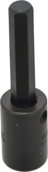 Proto - 3/8" Drive, 5/16" Impact Hex Bit Socket - 1-5/8" Bit Length, 2-23/32" OAL - Exact Tooling