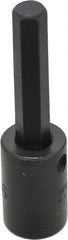 Proto - 3/8" Drive, 5/16" Impact Hex Bit Socket - 1-5/8" Bit Length, 2-23/32" OAL - Exact Tooling