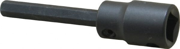 Proto - 3/8" Drive, 6mm Impact Hex Bit Socket - 2-23/32" OAL - Exact Tooling