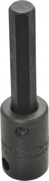 Proto - 3/8" Drive, 8mm Impact Hex Bit Socket - 2-23/32" OAL - Exact Tooling