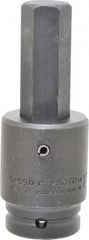 Proto - 3/4" Drive, 1" Impact Hex Bit Socket - 2-33/64" Bit Length, 5-15/64" OAL - Exact Tooling