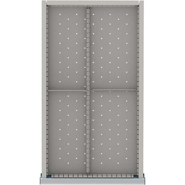 LISTA - 4-Compartment Drawer Divider Layout for 3.15" High Drawers - Exact Tooling