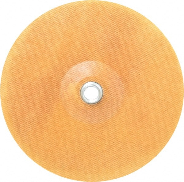 Made in USA - 7" Diam Locking Nut Disc Backing Pad - Soft Density, 15,000 RPM - Exact Tooling
