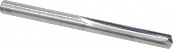 Atrax - 11/64", 140° Point, Solid Carbide Straight Flute Drill Bit - Exact Tooling