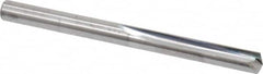 Atrax - 11/64", 140° Point, Solid Carbide Straight Flute Drill Bit - Exact Tooling