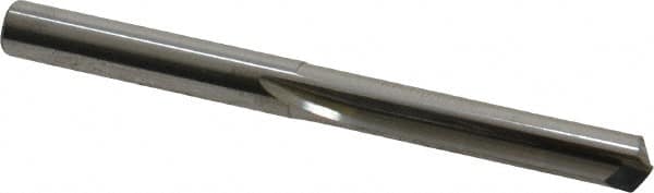 Atrax - #10, 0.1935", 140° Point, Solid Carbide Straight Flute Drill Bit - Exact Tooling