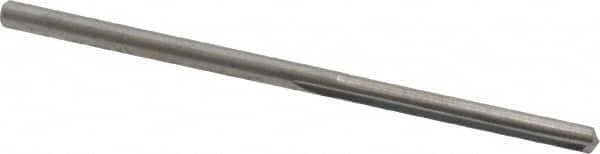 Atrax - #45, 0.082", 140° Point, Solid Carbide Straight Flute Drill Bit - Exact Tooling