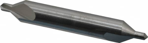 Atrax - #4 Plain Cut 60° Incl Angle Solid Carbide Combo Drill & Countersink - Exact Tooling