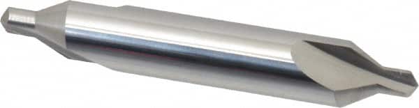 Atrax - #5 Plain Cut 60° Incl Angle Solid Carbide Combo Drill & Countersink - Exact Tooling