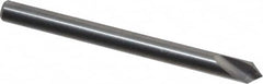 Atrax - 1/8" Head Diam, 1/8" Shank Diam, 1 Flute 82° Solid Carbide Countersink - Exact Tooling