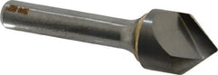 Atrax - 3/4" Head Diam, 3/8" Shank Diam, 1 Flute 82° Solid Carbide Countersink - Exact Tooling