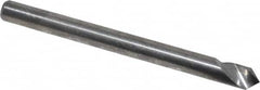Atrax - 1/8" Head Diam, 1/8" Shank Diam, 1 Flute 90° Solid Carbide Countersink - Exact Tooling