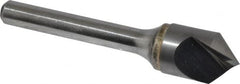Atrax - 1/2" Head Diam, 1/4" Shank Diam, 1 Flute 90° Solid Carbide Countersink - Exact Tooling