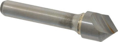 Atrax - 5/8" Head Diam, 3/8" Shank Diam, 1 Flute 90° Solid Carbide Countersink - Exact Tooling