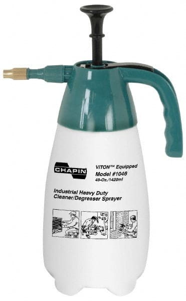 Chapin - 48 oz Garden Hand Sprayer - Use with Cleaners/Degreasers, Polyethylene Tank - Exact Tooling
