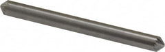 Atrax - 3/16" Cut Diam, 3/16" Shank Diam, Cone Head Single Cut Burr - Carbide, Point End, 1/8" LOC, 2" OAL - Exact Tooling