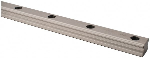 THK - 1,000mm OAL x 28mm Overall Width x 23mm Overall Height 4 Way SHS Rail - 80mm Between Holes, 9 x 14 x 12mm Hole Size - Exact Tooling