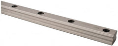 THK - 1,000mm OAL x 28mm Overall Width x 23mm Overall Height 4 Way SHS Rail - 80mm Between Holes, 9 x 14 x 12mm Hole Size - Exact Tooling