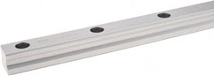 THK - 2,520mm OAL x 28mm Overall Width x 23mm Overall Height 4 Way SHS Rail - 80mm Between Holes, 9 x 14 x 12mm Hole Size - Exact Tooling