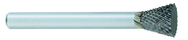 SN-2 -- 3/8 x 3/8 LOC x 1/4 Shank x 2 OAL Inverted Taper Carbide Medium Tough Cut Burr - Exact Tooling