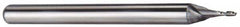 M.A. Ford - 5/16", 1/2" LOC, 5/16" Shank Diam, 2" OAL, 2 Flute, Solid Carbide Square End Mill - Single End, Uncoated, Spiral Flute, 30° Helix, Centercutting, Right Hand Cut, Right Hand Flute, Series 164 - Exact Tooling