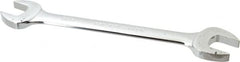 Blackhawk by Proto - 15/16" x 1" Standard Open End Wrench - 11-13/32" OAL, Double End, Full Polish Finish, 15° Head Angle - Exact Tooling