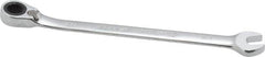 Blackhawk by Proto - 1/4" 12 Point Combination Wrench - 15° Head Angle, 5" OAL, Steel, Chrome Finish - Exact Tooling
