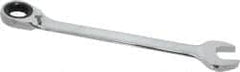 Blackhawk by Proto - 1" 12 Point Combination Wrench - 15° Head Angle, 12-11/16" OAL, Steel, Chrome Finish - Exact Tooling