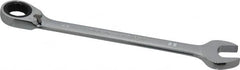 Blackhawk by Proto - 22mm 12 Point Combination Wrench - 15° Head Angle, 11-25/64" OAL, Steel, Chrome Finish - Exact Tooling