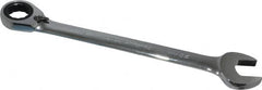 Blackhawk by Proto - 30mm 12 Point Combination Wrench - 15° Head Angle, 15-57/64" OAL, Steel, Chrome Finish - Exact Tooling