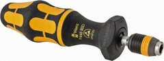 Wera - 1 Piece, 2-1/2 to 11-1/2 In/Lb, Adjustable Torque Limiting Screwdriver - 1/4" Drive - Exact Tooling