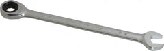 Paramount - 3/8" 12 Point Ratcheting Combination Wrench - 6-7/32" OAL, Chrome Vanadium Steel, Polished Finish - Exact Tooling