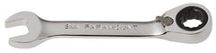 Paramount - 9mm 12 Point Combination Wrench - 15° Head Angle, 3-21/32" OAL, Chrome Vanadium Steel, Polished Finish - Exact Tooling