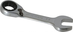 Paramount - 5/8" 12 Point Offset Combination Wrench - 15° Offset Angle, 4-7/8" OAL, Chrome Vanadium Steel, Polished Finish - Exact Tooling