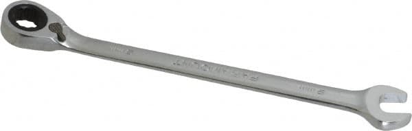 Paramount - 9mm 12 Point Combination Wrench - 5-57/64" OAL, Chrome Vanadium Steel, Polished Finish - Exact Tooling