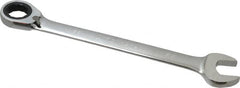 Paramount - 32mm 12 Point Combination Wrench - 15° Head Angle, 16-41/64" OAL, Chrome Vanadium Steel, Polished Finish - Exact Tooling