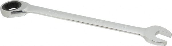 Paramount - 30mm 12 Point Combination Wrench - 15° Head Angle, 15-47/64" OAL, Chrome Vanadium Steel, Polished Finish - Exact Tooling