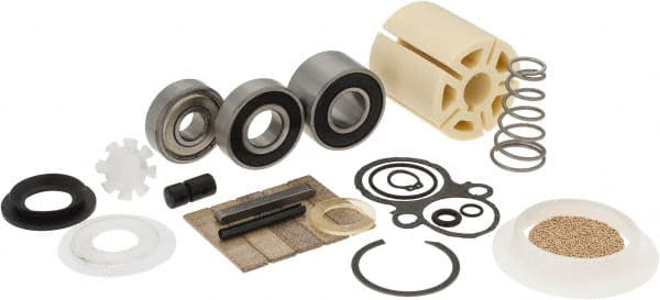 Dynabrade - Air Buffer, Air Orbital Sander Motor Tune-Up Kit - Use with 58400, 58401, 58405, 58406, 58409, 58415, 58416, 58418, 58419, 58420, 58430, 58431, 58435, 58436, 58455, 58460, 58461, 58465, 58466 - Exact Tooling