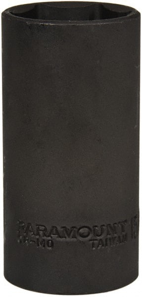 Paramount - 3/8" Drive 15/16" Deep Impact Socket - 6 Points, 2-3/4" OAL - Exact Tooling