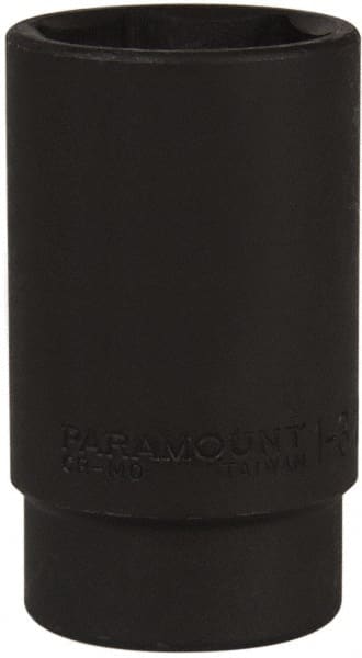 Paramount - 1/2" Drive 1-3/8" Deep Impact Socket - 6 Points, 3-1/2" OAL - Exact Tooling