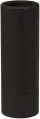 Paramount - 1/2" Drive 3/4" Deep Impact Socket - 6 Points, 3-5/16" OAL - Exact Tooling
