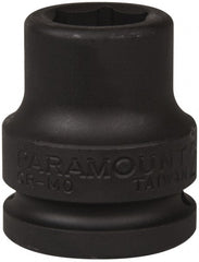 Paramount - 3/4" Drive 20mm Standard Impact Socket - 6 Points, 2" OAL - Exact Tooling