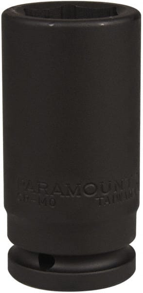 Paramount - 3/4" Drive 30mm Deep Impact Socket - 6 Points, 3-35/64" OAL - Exact Tooling