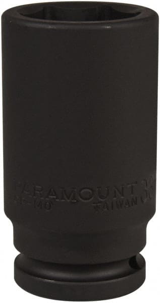 Paramount - 3/4" Drive 33mm Deep Impact Socket - 6 Points, 3-35/64" OAL - Exact Tooling