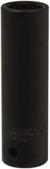 Paramount - 1/2" Drive 5/8" Deep Impact Socket - 6 Points, 3-5/16" OAL - Exact Tooling